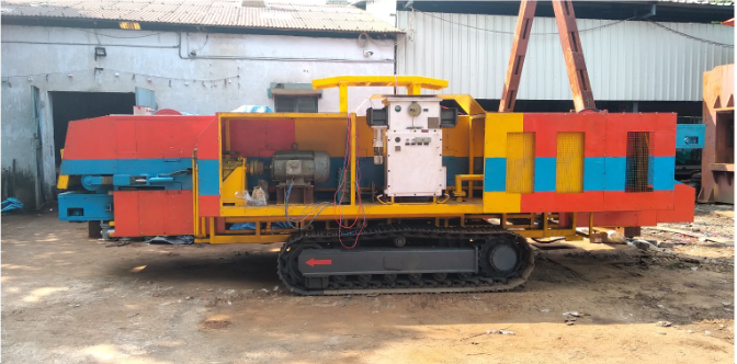 mobile extendable haulage system
